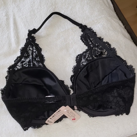 La SENZA Black Lace Bra 38D - Picture 2 of 5